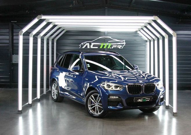 BMW X3 (G01) XDRIVE30DA 265CH M SPORT ATTELAGE  Bleu de 2017