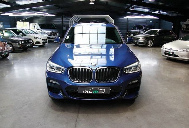 BMW X3 (G01) XDRIVE30DA 265CH M SPORT ATTELAGE  Bleu de 2017
