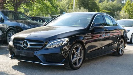 Mercedes Classe C 220 bluetec amg line 7g-tronic 170 ch 2016 d'occasion a Meyreuil (13)