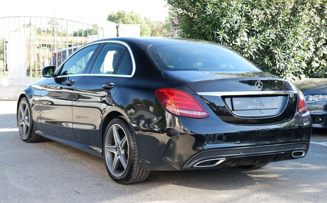 Mercedes Classe C 220 bluetec amg line 7g-tronic 170 ch Noir de 2016