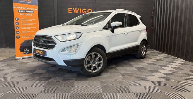 Ford Ecosport 1.0 ecoboost 125 titanium distribution f Blanc de 2019