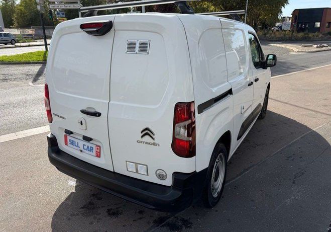 Citroen Berlingo 1.5 bluehdi 100ch Driver 3 Places Blanc de 2019