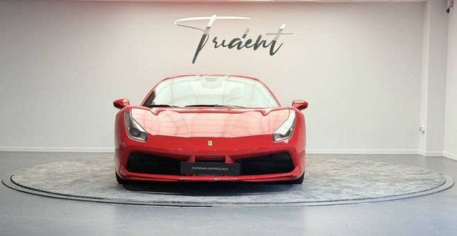 Ferrari 488 Spider 4.0 V8 670ch Rouge de 2016