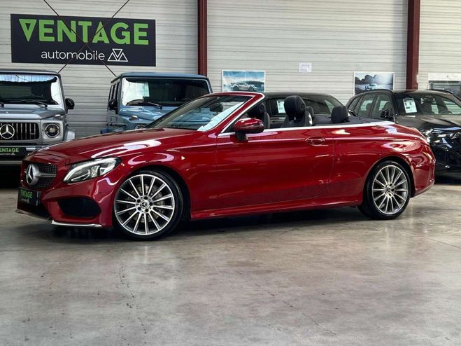 Mercedes Classe C 220 Cabriolet d 9G-Tronic Sportline Rouge de 2018
