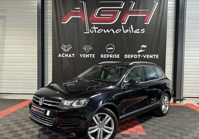 Volkswagen Touareg 4.2 V8 TDI 340ch FAP Carat Edition 4Moti Noir de 2012