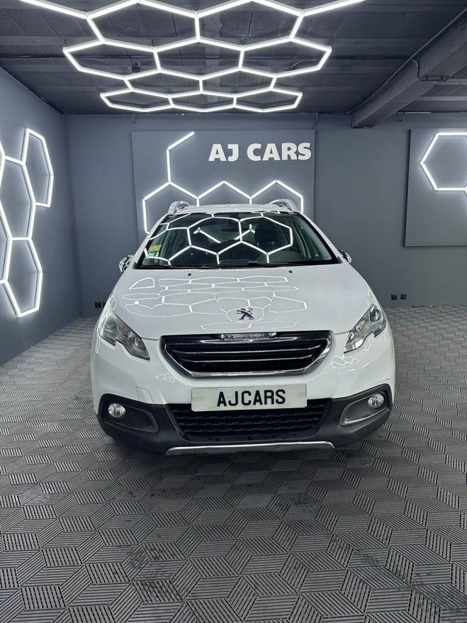 Peugeot 2008 1.6 HDi 100Ch *DISTRI NEUVE *GPS *GARANT Blanc de 2015