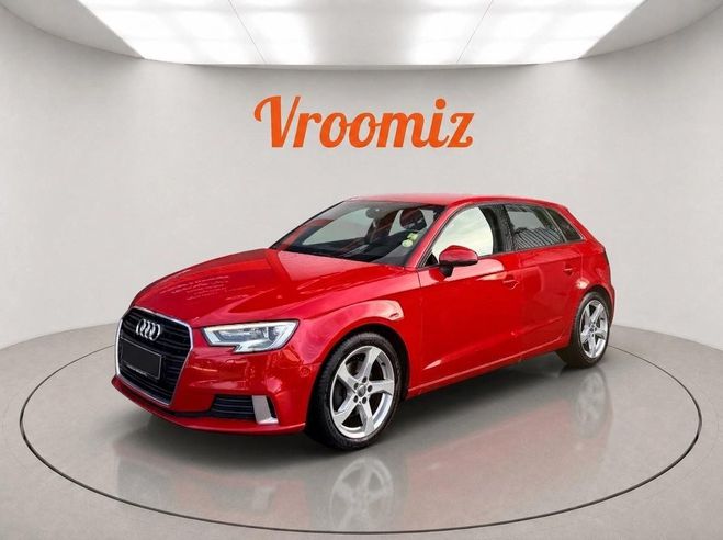 Audi A3 Sportback 1.6 30 tdi 115 design led xeno Bordeaux de 2019