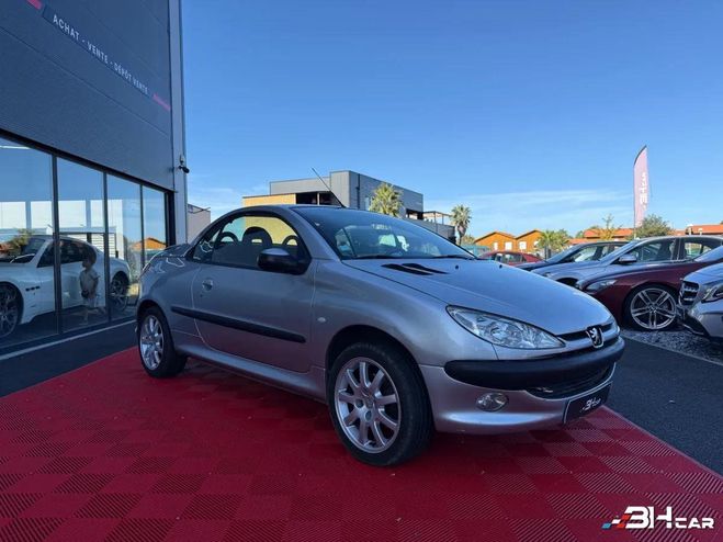 Peugeot 206 CC 1.6 110 SPORT Gris de 2001