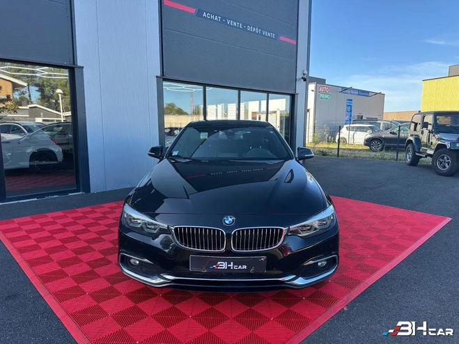 BMW Serie 4 GRAN-COUPE 2.0 420 D 190 LUXURY XDRIVE B Noir de 2019