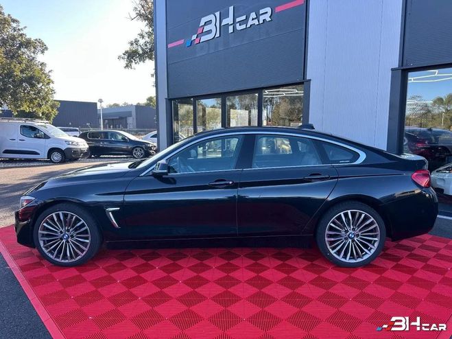 BMW Serie 4 GRAN-COUPE 2.0 420 D 190 LUXURY XDRIVE B Noir de 2019