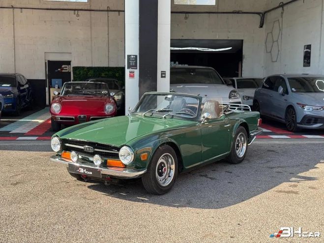 Triumph TR6 1969 / OVERDRIVE / RESTAURATION COMPLETE Vert de 1969
