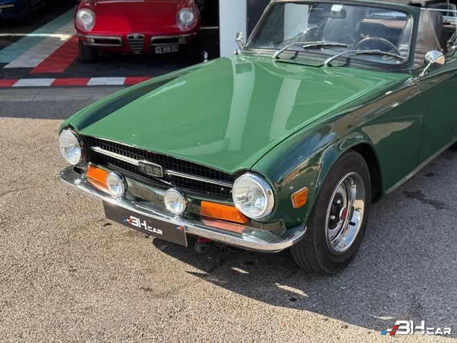 Triumph TR6 1969 / OVERDRIVE / RESTAURATION COMPLETE Vert de 1969