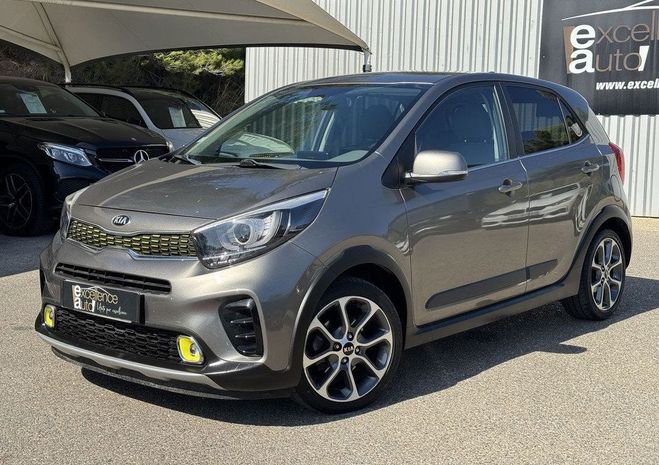 Kia Picanto 1.2 84CH X LINE Gris de 2018