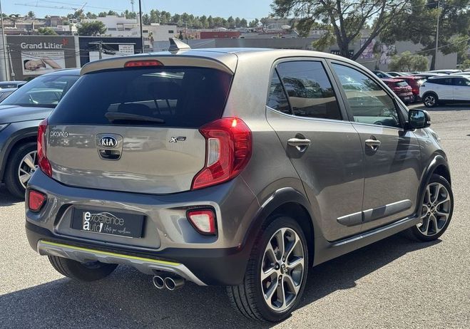 Kia Picanto 1.2 84CH X LINE Gris de 2018