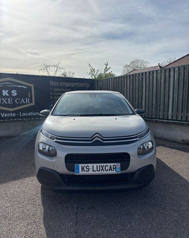 Citroen C3 1.2I 68Cv 1 �res mains Gris de 2019