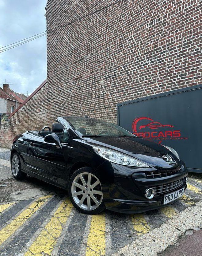 Peugeot 207 CC 1.6HDi 110Ch Roland Garros Noir de 2008