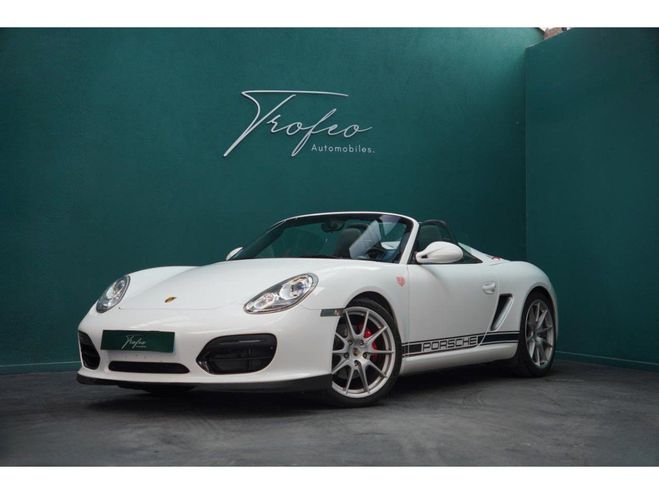 Porsche Boxster Spyder 3.4 320CV BVM6 - Si�ges carbone P BLANC de 2010