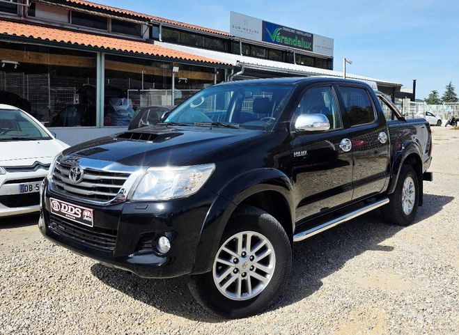 Toyota Hilux 3L 170 CV GPS PNEUS NEUF DISTRI NEUVE Noir de 2014