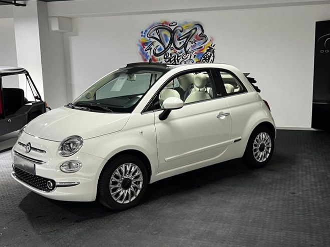 Fiat 500 Cabriolet 0.9i TwinAir - 85 S&S Euro 6d  BLANC de 2018