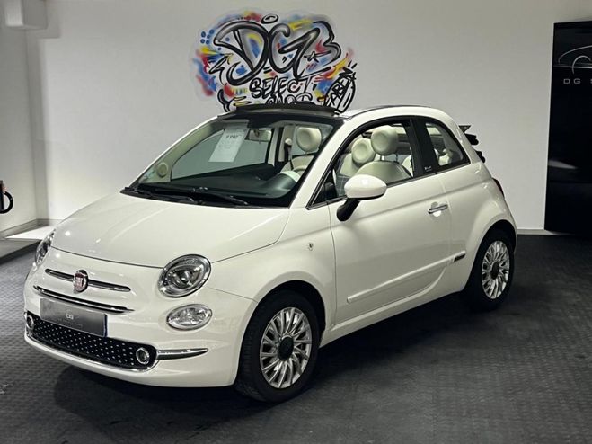 Fiat 500 Cabriolet 0.9i TwinAir - 85 S&S Euro 6d  BLANC de 2018
