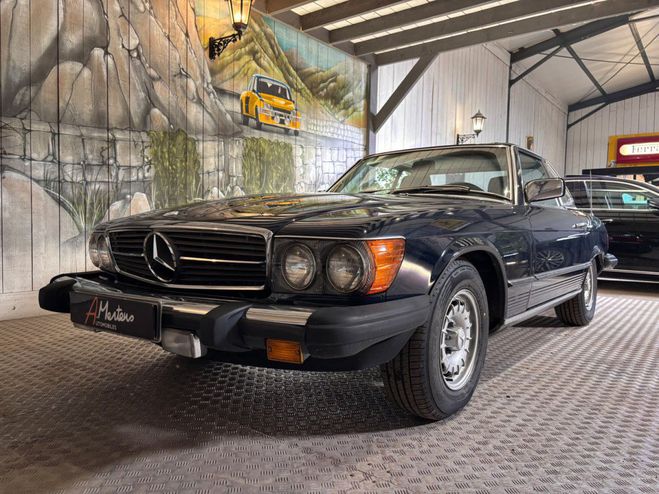 Mercedes 380 SL 3.8 204 CV BVA Bleu de 1983