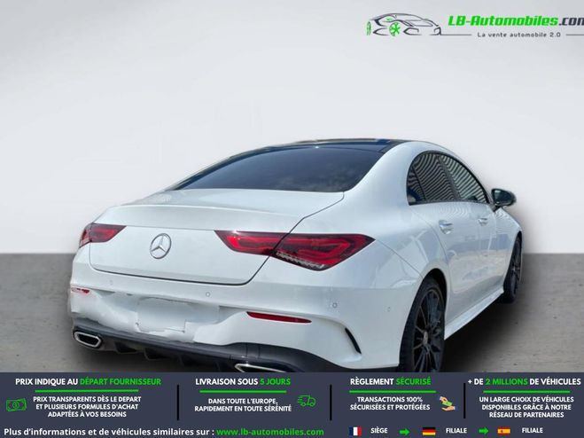 Mercedes Classe CLA 250 BVA 4Matic Blanc Peinture m�tallis�e de 2020