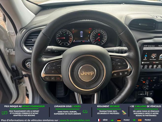Jeep Renegade 2.0 Multijet 140 ch BVA Blanc de 2018