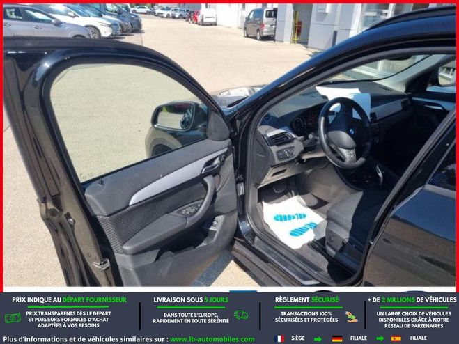 BMW X1 sDrive 20d 190 ch BVA Noir Peinture m�tallis�e de 2020