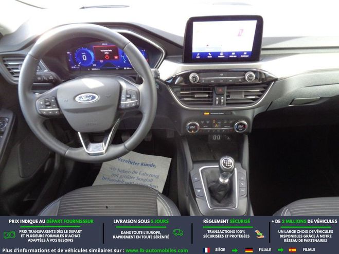 Ford Kuga 2.0 EcoBlue 150 mHEV BVM Noir Peinture m�tallis�e de 2021