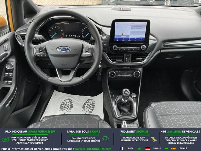 Ford Fiesta 1.0 EcoBoost 140 BVM Jaune Peinture m�tallis�e de 2019