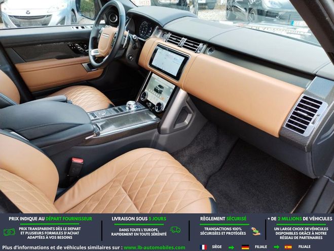 Land rover Range Rover V8 S/C 5.0L 565ch BVA Bleu Peinture m�tallis�e de 2019