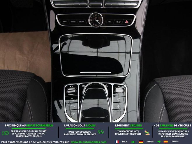 Mercedes Classe E 220 d BVA Noir Peinture m�tallis�e de 2020