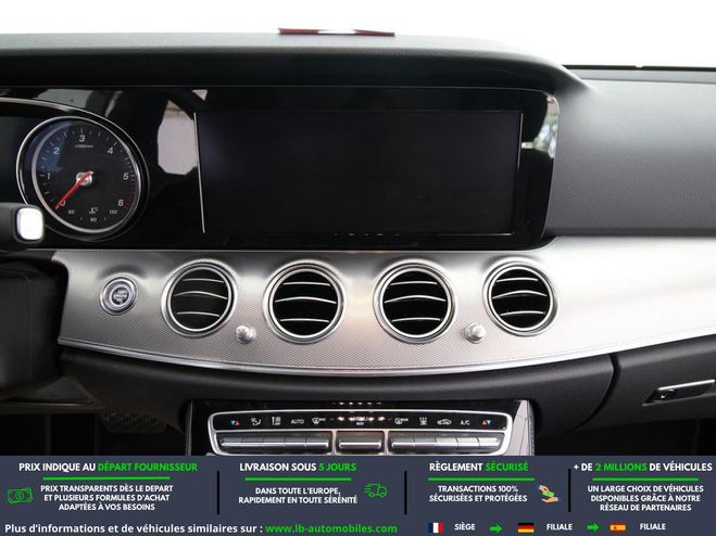 Mercedes Classe E 220 d BVA Noir Peinture m�tallis�e de 2020