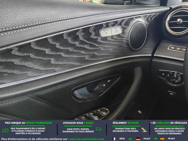 Mercedes Classe E 63 AMG BVA 4-Matic+ Noir Peinture m�tallis�e de 2017