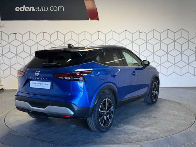 Nissan Qashqai Mild Hybrid 158 ch Xtronic Tekna bleu de 2021