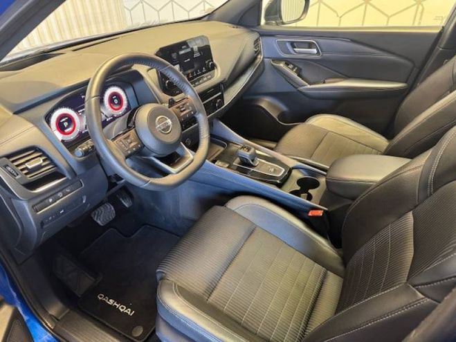 Nissan Qashqai Mild Hybrid 158 ch Xtronic Tekna bleu de 2021