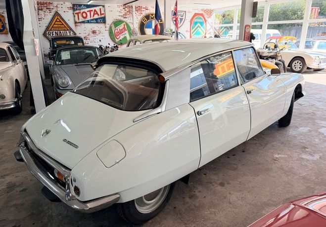 Citroen DS dspecial Blanc de 1970