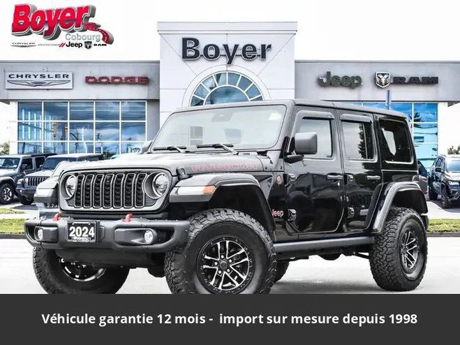 Jeep Wrangler rubicon x 4x4 tout compris hors homologa Noir de 2024