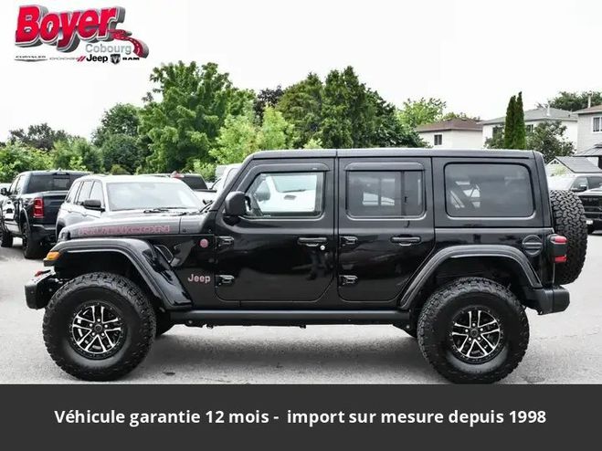 Jeep Wrangler rubicon x 4x4 tout compris hors homologa Noir de 2024