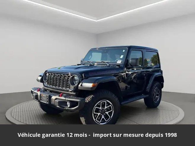 Jeep Wrangler rubicon x 4x4 tout compris hors homologa Noir de 2024