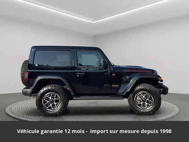 Jeep Wrangler rubicon x 4x4 tout compris hors homologa Noir de 2024