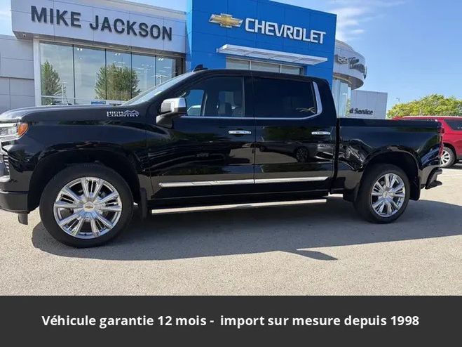 Chevrolet Silverado high country 6.2 l v8 bakflip hors homol Noir de 2023