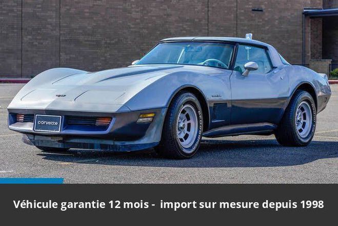 Chevrolet Corvette C3 1982 coupe 350 ci v8 200 hp code l83  Gris de 1982