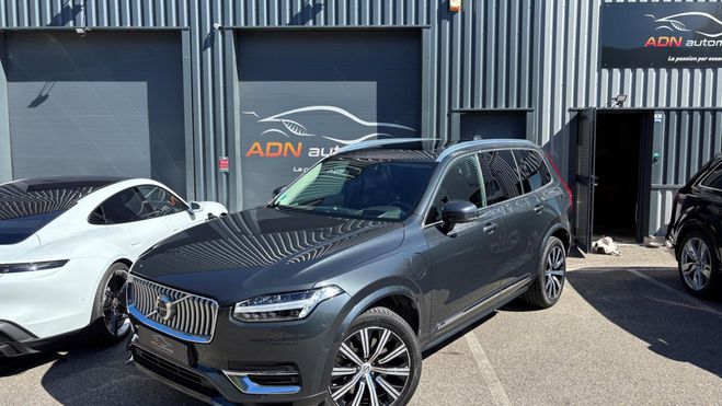 Volvo XC90 T8 AWD Recharge -Inscription Luxe 7pl GRIS FONCE de 2021