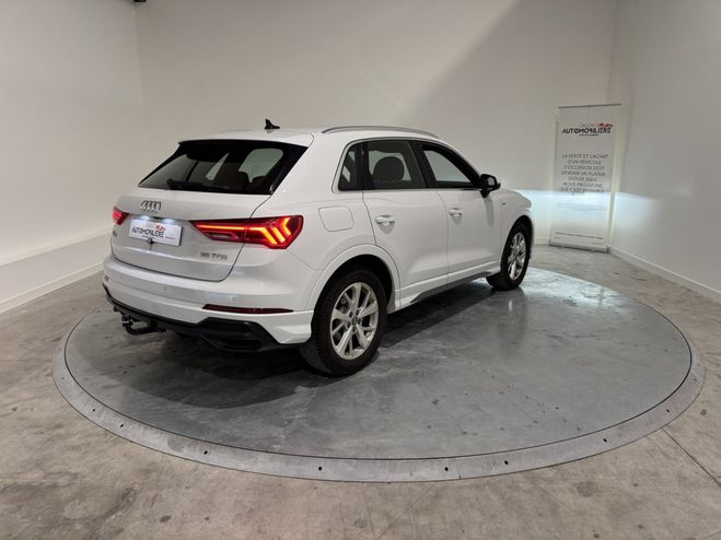 Audi Q3 35 TFSI 150ch S-tronic7 S-line Blanc de 2019