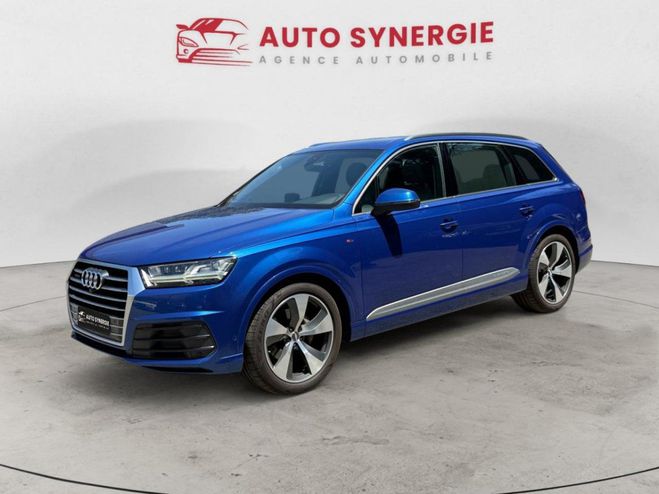 Audi Q7 Quattro 3.0 V6 TDI - 272 - BVA Tiptronic BLEU CLAIR de 2017