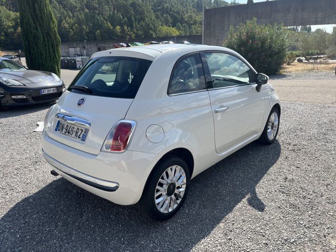 Fiat 500 lounge 1.2L boite m�canique blanc de 2015