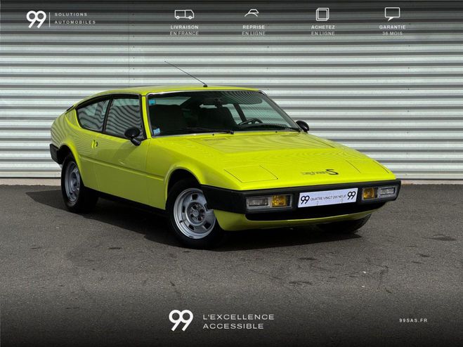 Matra Bagheera 90CH TROIS PLACE MOTEUR CENTRAL ARRI�RE  JAUNE de 1977