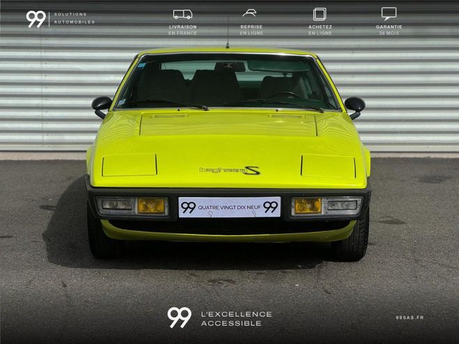Matra Bagheera 90CH TROIS PLACE MOTEUR CENTRAL ARRI�RE  JAUNE de 1977