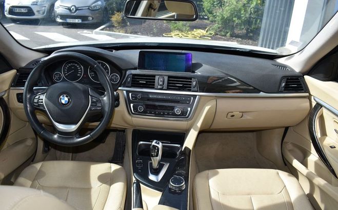 BMW Serie 3 GRAN-TURISMO 2.0 320d 185CH LUXURY BVA ? Blanc de 2015